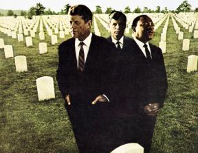 Esquire Cover - 10/68 John F Kennedy, Robert F Kennedy and Dr. Martin Luther King<br />photo credit: georgelois.com